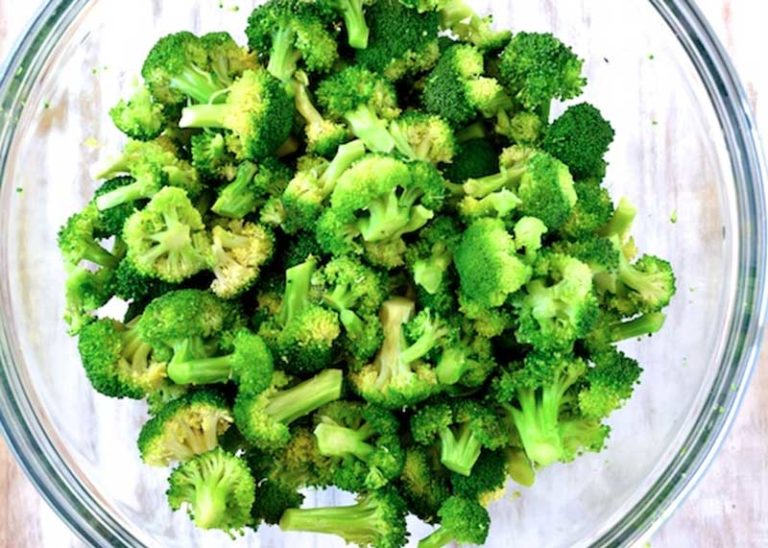 Broccoli with mustard seed dressing Christchurch Vegan Society