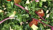Marinated kale salad