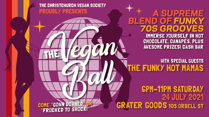 Vegan Ball 2021 poster