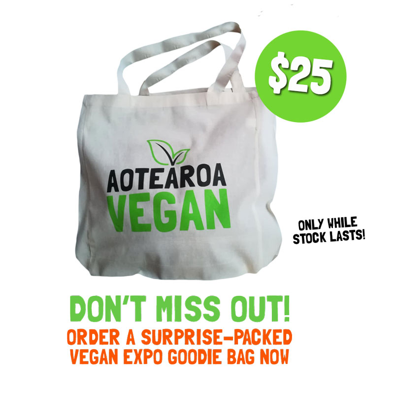 Vegan goodie bag promotion